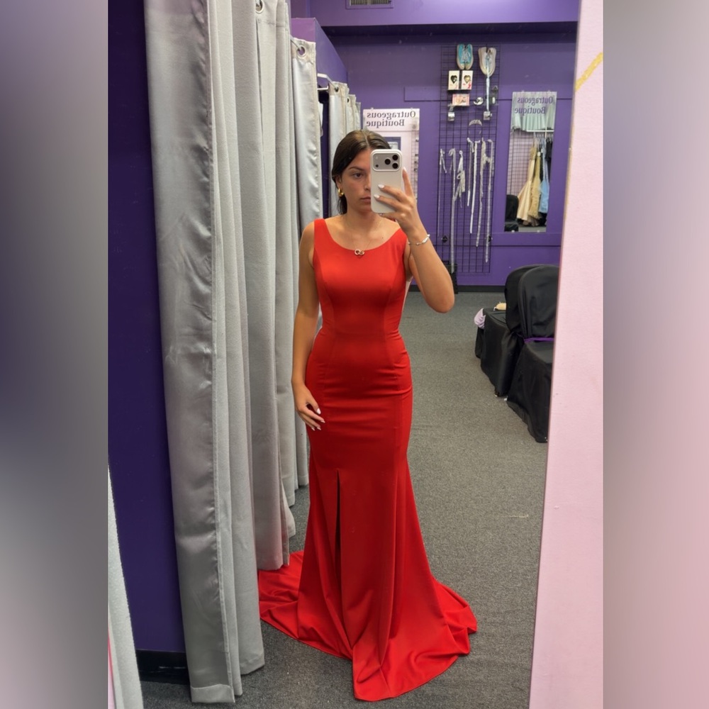 POLY red gown